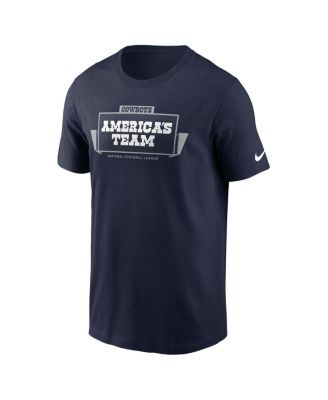 Men's Navy Dallas Cowboys Primetime Local Essential T-Shirt