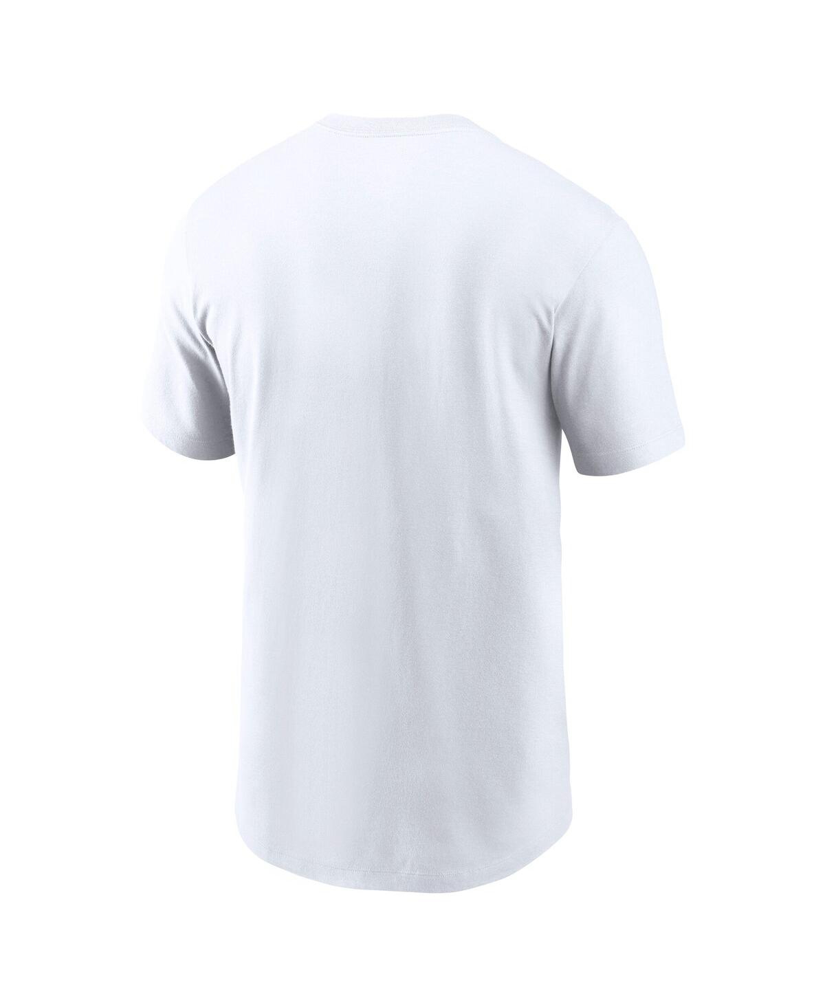 Nike White New Orleans Saints Primetime Helmet Essential T-shirt In White