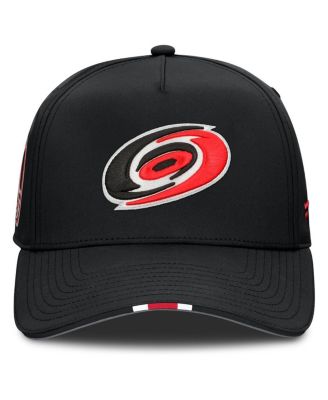 Men's Black Carolina Hurricanes 2025 NHL Draft Authentic Pro On-Stage Podium A-Frame Adjustable Hat