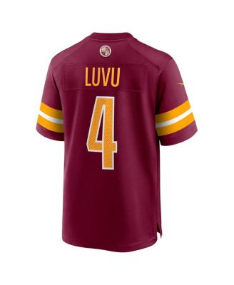 Men's Frankie Luvu Burgundy Washington Commanders Game Jersey