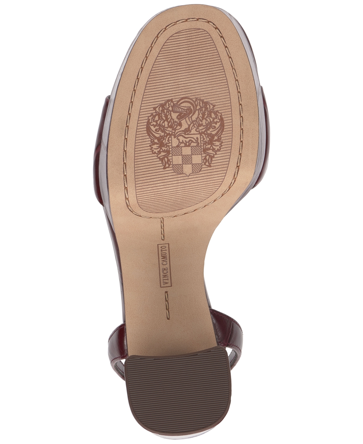 Vince Camuto Women's Pendry Platform Dress Sandals In Burgundy