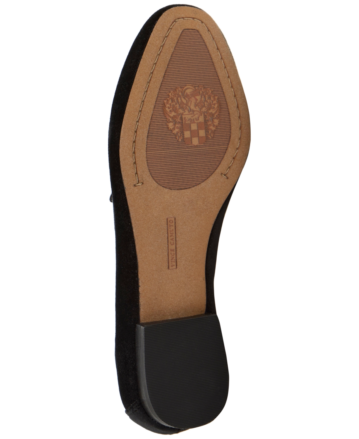 Vince Camuto Women's Cintha Almond-toe Flat Loafers In Black