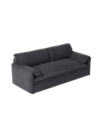 66" Queen Pull Out Sofa Bed 3-in-1 Convertible Sleeper Sofa