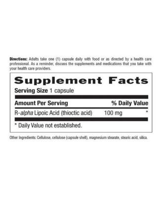 R-Lipoic Acid, 60 Caps