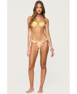 Women's Miley Floral Bandeau Bikini Top