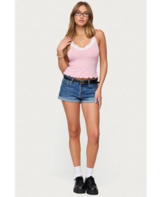 Womens Gabrietta Lacey Tank Top