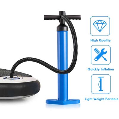 Double Action Manual inflation SUP Hand Pump with Gauge