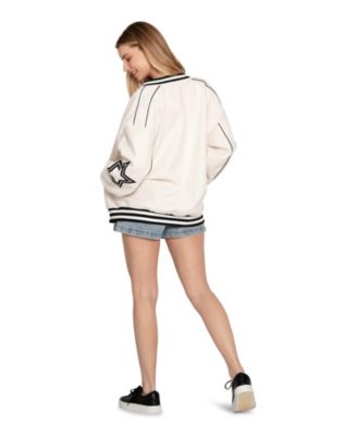 Women's Hold Me Close Letterman Bomber