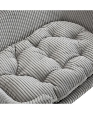 Mid-Century Dog Bed with Birch, Tufted Cushion