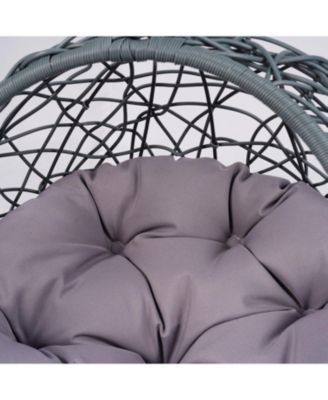 Cat Swing Bed with Stand - Gray