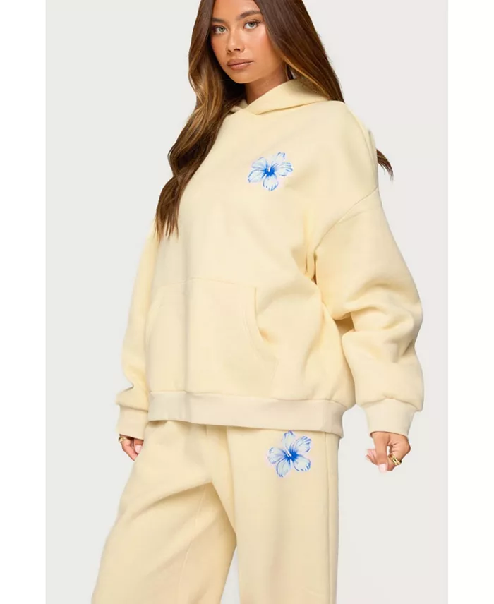 Women's Tropical Bloom Hoodie - thumbnail 4