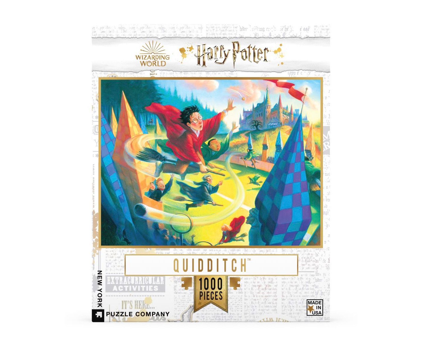 Детский пазл New York Puzzle Company Harry Potter Quidditch 1000 Piece Puzzle, Ages 14+ — фото 1