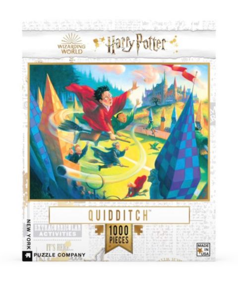 Детский пазл New York Puzzle Company Harry Potter Quidditch 1000 Piece Puzzle, Ages 14+