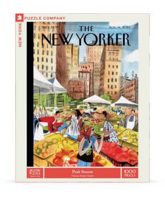 New York Puzzle Company Peak Season 1000 Piece Puzzle - Macy's
