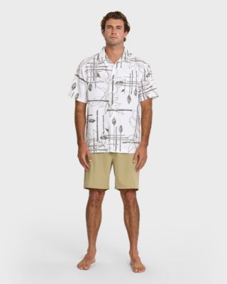 Quiksilver Men's Paddle Out Short Sleeve Shirt