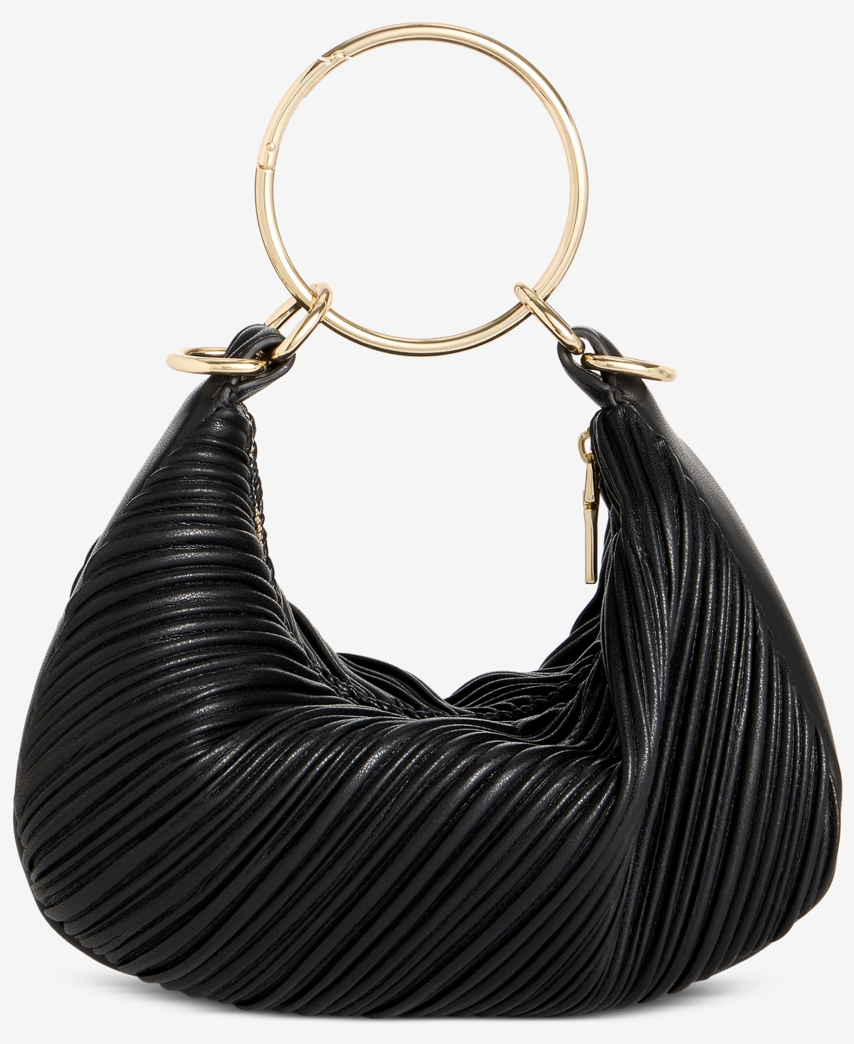 Inc International Concepts Small Donniee Bangle Crossbody Bag, Macy's Exclusive In Black