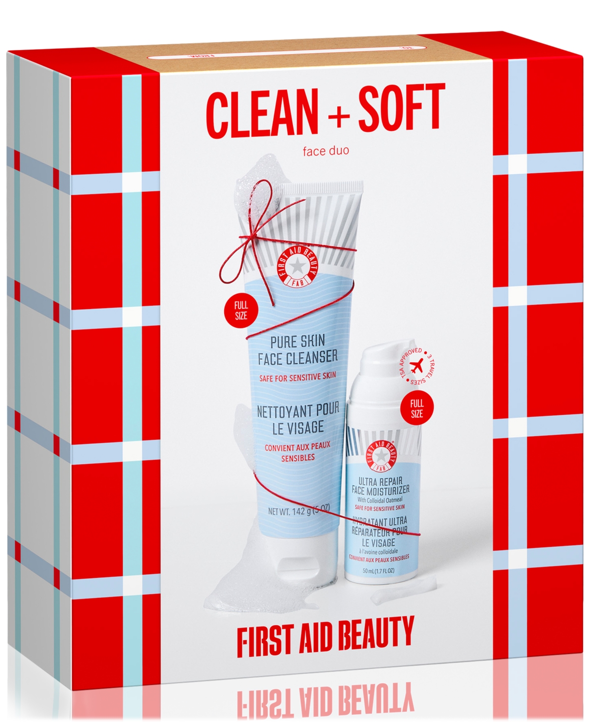 First Aid Beauty 2-pc. Clean + Soft Face Duo Skincare Set In Transparent