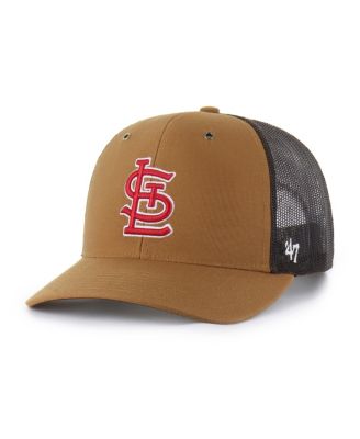 '47 Brand - Men's Brown St. Louis Cardinals Trucker Adjustable Hat