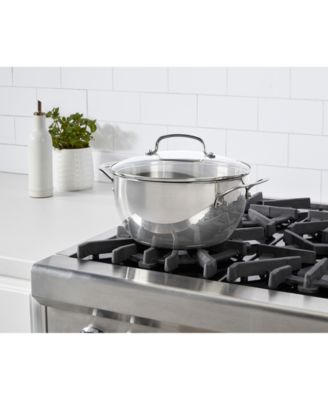 Chef's Classic Stainless Steel 5-Qt Covered All-Purpose Pan