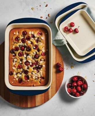 Mae Porcelain Enameled 3-Pc. Bakeware Set