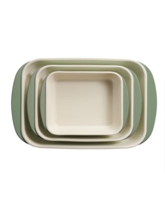 Mae Porcelain Enameled 3-Pc. Bakeware Set