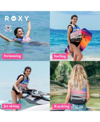 Roxy USCG Approved Women s Life Vest, Lightweight EPE Foam and Oversized Arm Holes