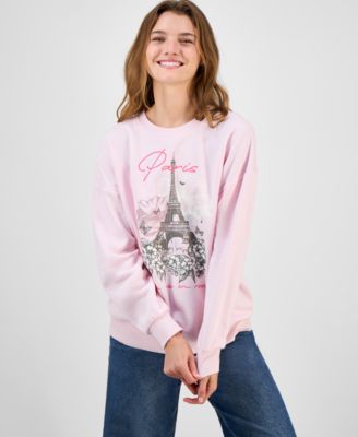 Self Esteem - Juniors' Paris Graphic Sweatshirt