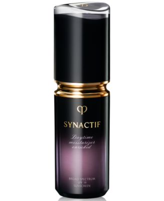 乳液・ミルク SYNACTIF Daytime moisturizer Clé de Peau Beauté Synactif Daytime Moisturizer Enriched SPF 19