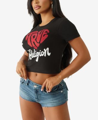 Women's I Love True Religion Crew Neck T-Shirt