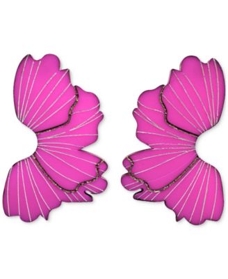 Swanky Designs Abeba Studded Earrings - Pink 41$