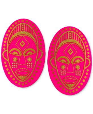 Swanky Designs Afiya Stud Earrings - Pink 58$