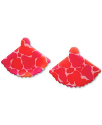 Liora Mini Fan Stud Earrings