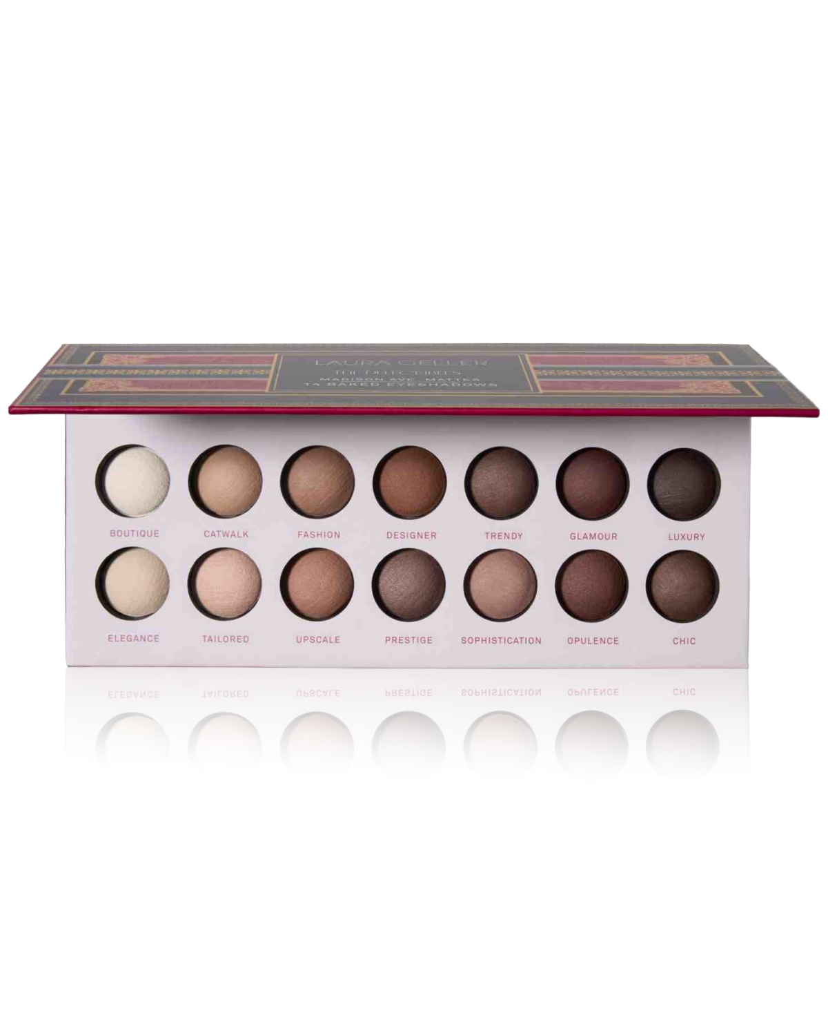 Laura Geller Beauty The Delectables 14 Multi-finish Baked Eyeshadows In Transparent