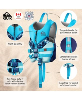 USCG Approved Life Jacket, Evoprene PFD  PVC Foam Swim Vest