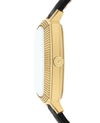 Unisex Nick Jonas x Machine Luxe Black Croco Leather Watch, 37mm