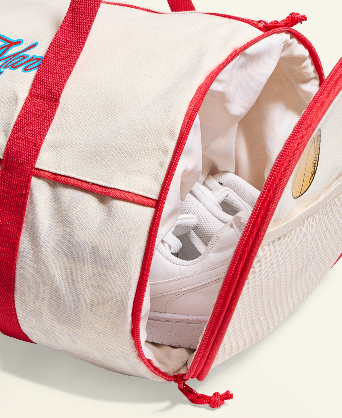 Macy's Marvel X Nba Spider-man Duffle Bag, Macy's Exclusive In Sand