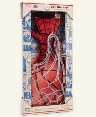 Spider-Man LED Light Hook & Net Basketball Holder, Macy's Exclusive