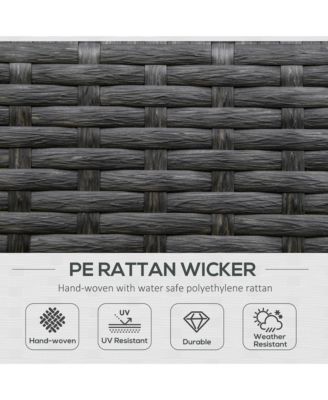 Rat Rock Chair with Ergonomic Design, Indoor&Outdoor Aluminum