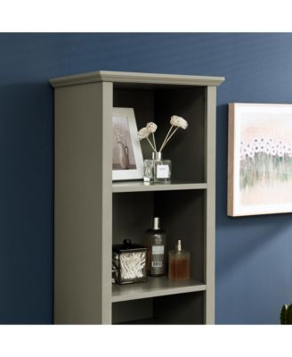 64" Tall Bathroom Storage Cabinet with Adjustable Shelves, Laundry Hamper & Hidden Storage