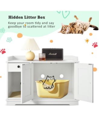 Cat Litter Box Enclosure Furniture