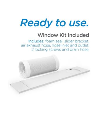 BLACK+DECKER Portable Air Conditioner, 6,000 BTU SACC/CEC (10,000 BTU ASHRAE 128) for Rooms Up To 450 Sq. Ft.