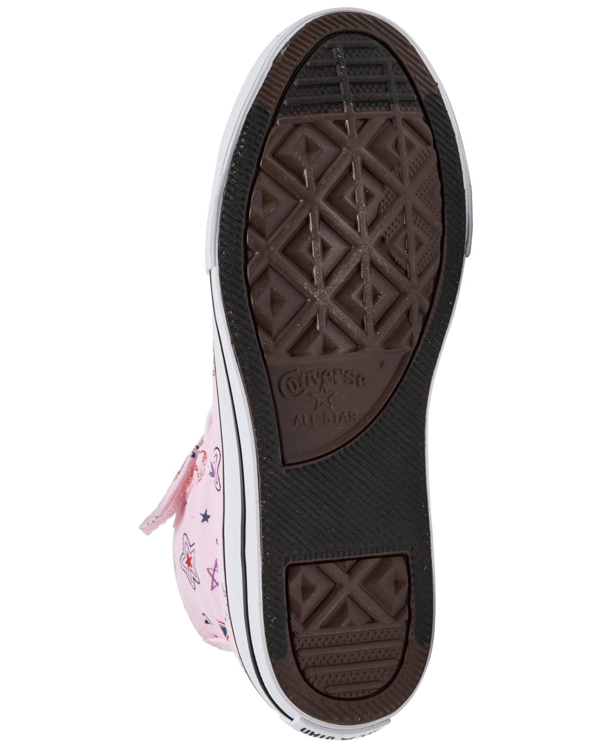 Converse Little Girls Chuck Taylor All Star Doodles Stay-put Closure Strap High Top Casual Sneakers From Fini