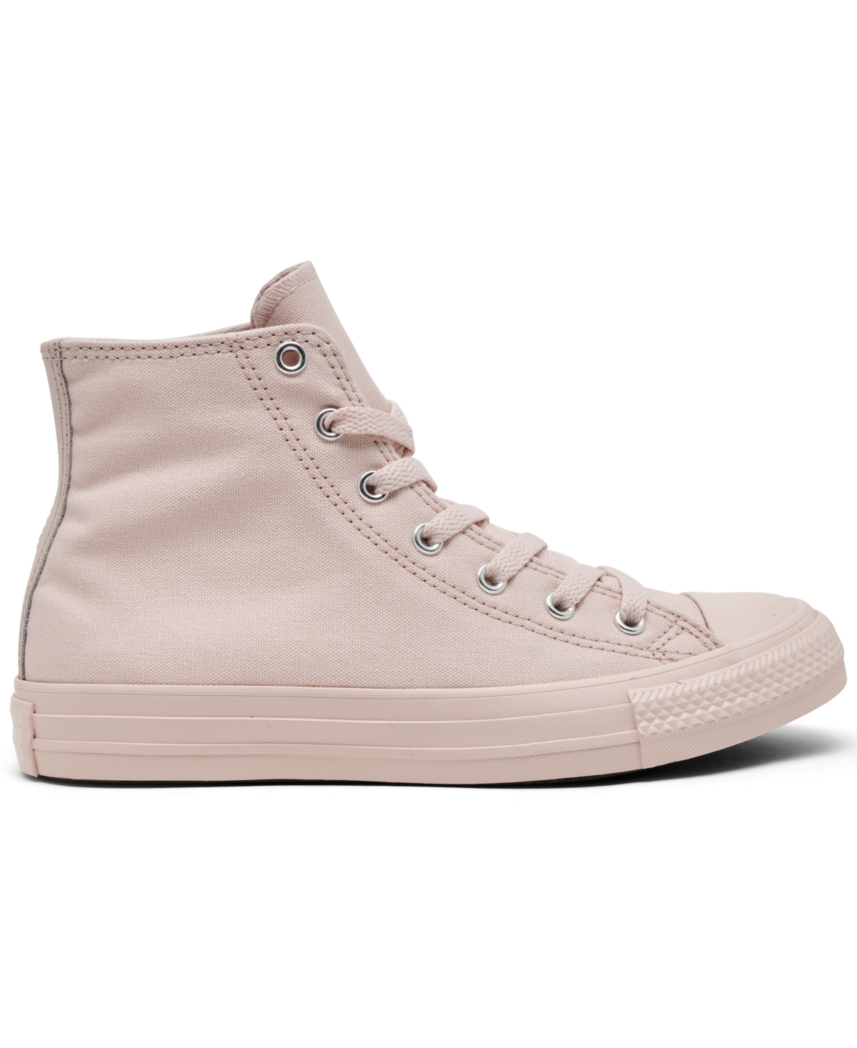 Converse Big Girls Chuck Taylor All Star Mono High Top Casual Sneakers From Finish Line In Pink