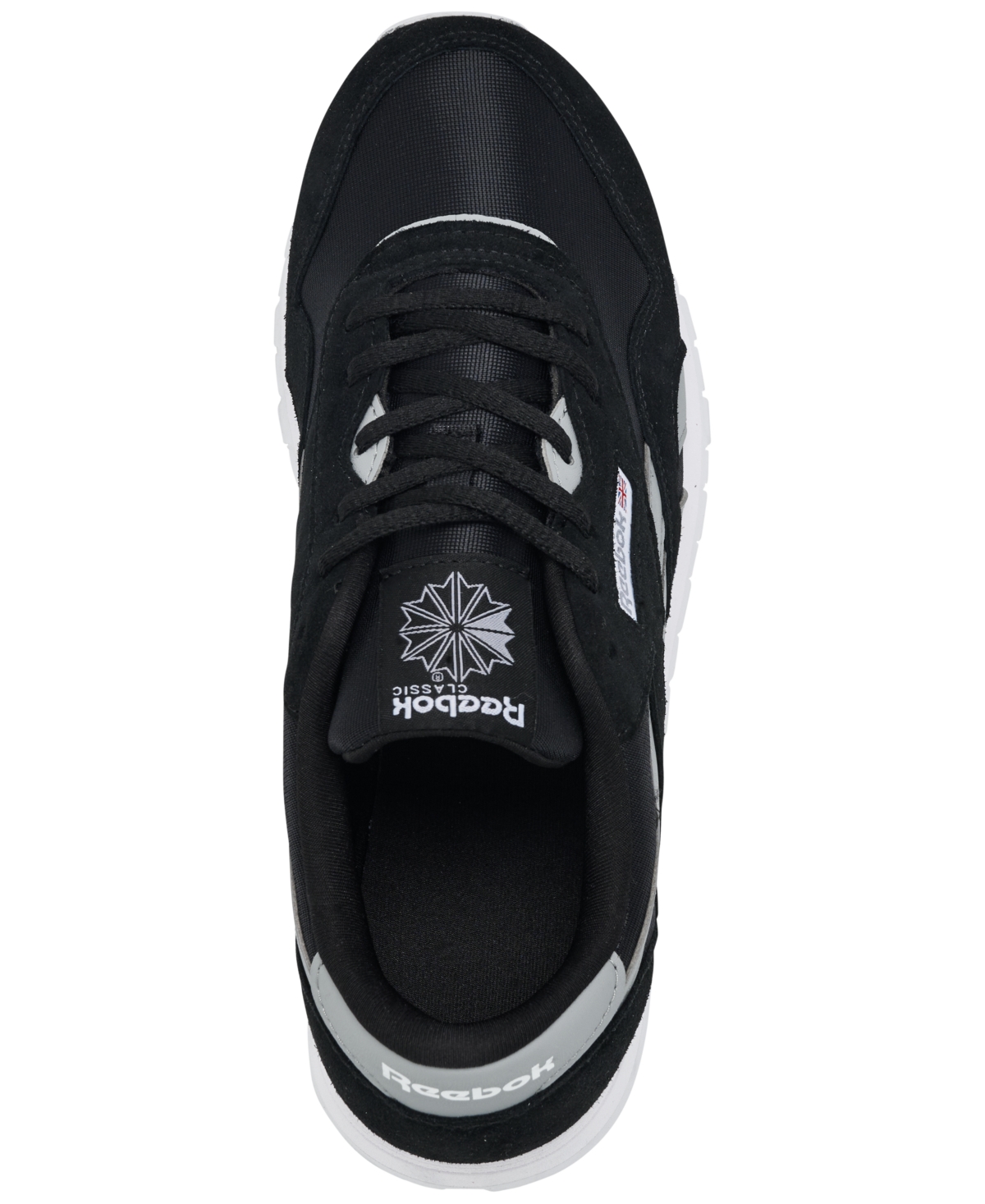 Reebok Big Kids Classic Nylon Casual Sneakers From Finish Line In Black