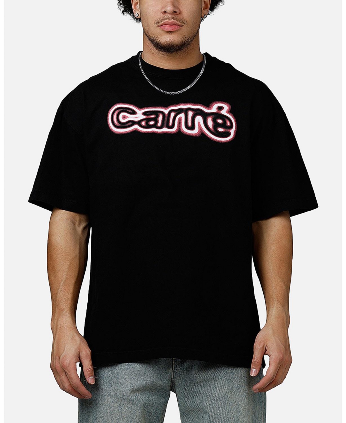 Men's Blushed T-Shirt - White