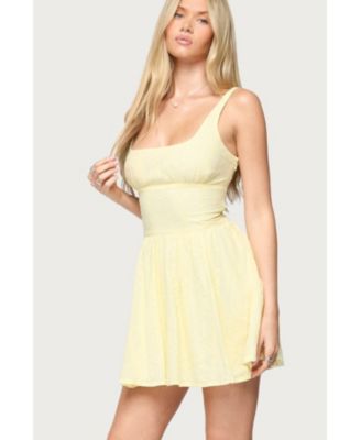 Women's Reina Embroidered Cotton Mini Dress