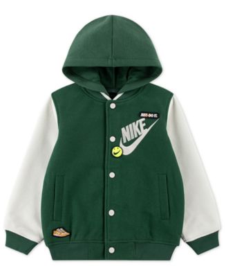 Nike Little Boys Hooded Varsity Jacket - Macy's