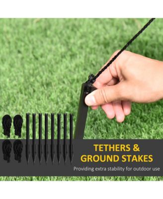 6' Long Light Up Motorcycle Santa Claus Inflatable Yard Decor Holiday