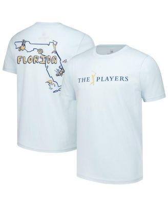 Flomotion - Big Boys and Girls Light Blue THE PLAYERS Florida Outline T-Shirt