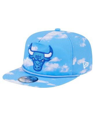 New Era - Men's Light Blue Chicago Bulls Head in the Clouds Golfer Rope Adjustable Hat